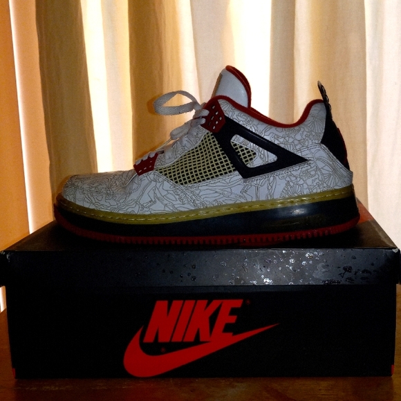 Air Jordan 4 Fusion White Laser Size 12 - Picture 4 of 8